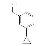 (2-cyclopropylpyridin-4-yl)methanamine