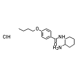 N-(2-aminocyclohexyl)-4-butoxybenzamide hydrochloride