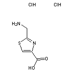 2-(aminomethyl)-1,3-thiazole-4-carboxylic acid dihydrochloride