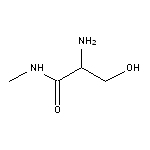 2-amino-3-hydroxy-N-methylpropanamide