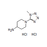 1-(1-Methyl-1H-tetrazol-5-yl)piperidin-4-amine Dihydrochloride