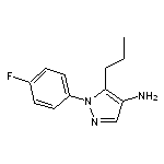 1-(4-fluorophenyl)-5-propyl-1H-pyrazol-4-amine