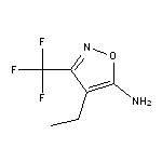 4-ethyl-3-(trifluoromethyl)-1,2-oxazol-5-amine