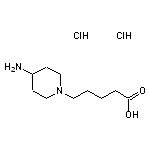 5-(4-aminopiperidin-1-yl)pentanoic acid dihydrochloride