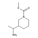 methyl 3-(1-aminoethyl)piperidine-1-carboxylate