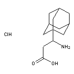 3-(adamantan-1-yl)-3-aminopropanoic acid hydrochloride