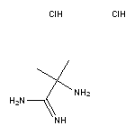 2-amino-2-methylpropanimidamide dihydrochloride