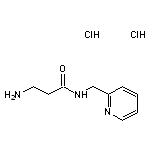 3-amino-N-(pyridin-2-ylmethyl)propanamide dihydrochloride