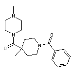 1-(1-benzoyl-4-methylpiperidine-4-carbonyl)-4-methylpiperazine