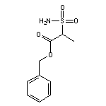 benzyl 2-sulfamoylpropanoate