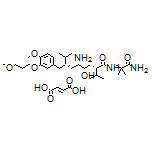 (2S,4S,5S,7S)-5-Amino-N-(3-amino-2,2-dimethyl-3-oxopropyl)-4-hydroxy-2-isopropyl-7-[4-methoxy-3-(3-methoxypropoxy)benzyl]-8-methylnonanamide Fumarate