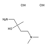 1-amino-4-(dimethylamino)-2-methylbutan-2-ol dihydrochloride