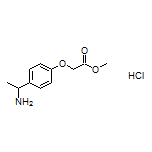 Methyl 2-[4-(1-Aminoethyl)phenoxy]acetate Hydrochloride