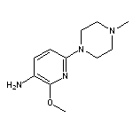 2-methoxy-6-(4-methylpiperazin-1-yl)pyridin-3-amine