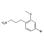 3-(4-bromo-2-methoxyphenyl)propan-1-amine