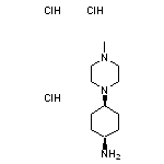 (1s,4s)-4-(4-methylpiperazin-1-yl)cyclohexan-1-amine trihydrochloride