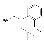 2-(2-methoxyphenyl)-2-(propan-2-yloxy)ethan-1-amine