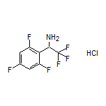 2,2,2-Trifluoro-1-(2,4,6-trifluorophenyl)ethanamine Hydrochloride