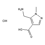 5-(aminomethyl)-1-methyl-1H-pyrazole-4-carboxylic acid hydrochloride