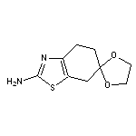 5,7-dihydro-4H-spiro[1,3-benzothiazole-6,2’-[1,3]dioxolane]-2-amine