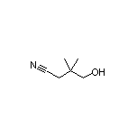 4-hydroxy-3,3-dimethylbutanenitrile