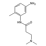 N-(5-amino-2-methylphenyl)-3-(dimethylamino)propanamide