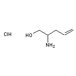 2-aminopent-4-en-1-ol hydrochloride