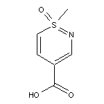 1-methyl-1-oxo-1$l^{6},2-thiazine-4-carboxylic acid