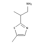 2-(5-methyl-1,3-thiazol-2-yl)propan-1-amine