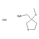 (3-methoxyoxolan-3-yl)methanamine hydrochloride