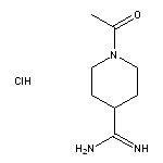 1-acetylpiperidine-4-carboximidamide hydrochloride