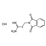 {[(1,3-dioxo-2,3-dihydro-1H-isoindol-2-yl)methyl]sulfanyl}methanimidamide hydrochloride