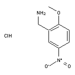 (2-methoxy-5-nitrophenyl)methanamine hydrochloride