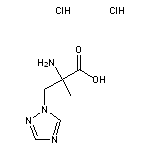 2-amino-2-methyl-3-(1H-1,2,4-triazol-1-yl)propanoic acid dihydrochloride