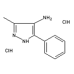 3-methyl-5-phenyl-1H-pyrazol-4-amine dihydrochloride