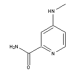 4-(methylamino)pyridine-2-carboxamide