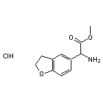 methyl 2-amino-2-(2,3-dihydro-1-benzofuran-5-yl)acetate hydrochloride