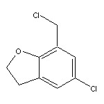 5-chloro-7-(chloromethyl)-2,3-dihydro-1-benzofuran