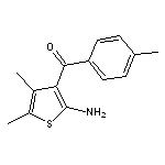 (2-Amino-4,5-dimethylthiophen-3-yl)(p-tolyl)methanone