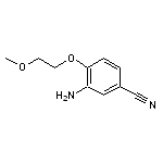 3-amino-4-(2-methoxyethoxy)benzonitrile