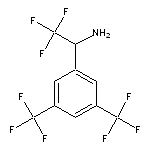 1-[3,5-bis(trifluoromethyl)phenyl]-2,2,2-trifluoroethan-1-amine