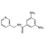 3,5-diamino-N-(pyridin-3-ylmethyl)benzamide