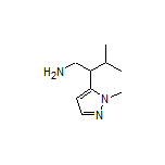 3-Methyl-2-(1-methyl-5-pyrazolyl)-1-butanamine