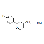 2-(4-Fluorophenyl)-N-methyltetrahydro-2H-pyran-4-amine Hydrochloride