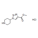 Methyl 1-(4-Piperidyl)-1H-1,2,3-triazole-4-carboxylate Hydrochloride