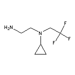 N-(2-aminoethyl)-N-(2,2,2-trifluoroethyl)cyclopropanamine