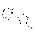 5-(2-methylphenyl)-1,2,4-thiadiazol-3-amine