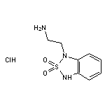 1-(2-aminoethyl)-1,3-dihydro-2$l^{6},1,3-benzothiadiazole-2,2-dione hydrochloride