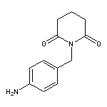 1-[(4-aminophenyl)methyl]piperidine-2,6-dione