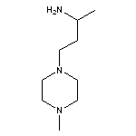 4-(4-methylpiperazin-1-yl)butan-2-amine